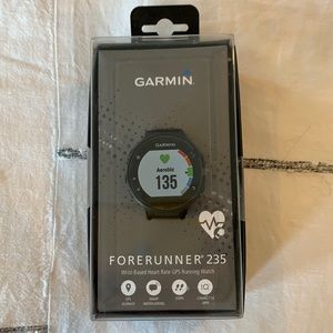 Garmin Forerunner 235 running watch.